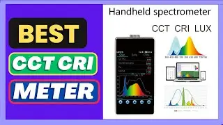 Best HP320 380-780nm light Spectrometer Portable CCT CRI Lux meter