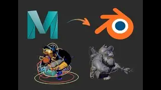 Maya To Blender Animation Exporter