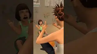 Peek-A-Bo.. no? 🥺 #shorts #gaming #thesims2 #thesims4 #sims2 #sims4