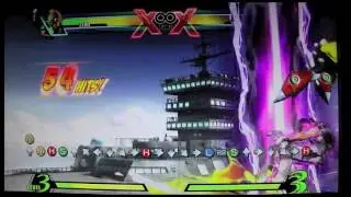 UMVC3 Morrigan combos with Zero and Dante