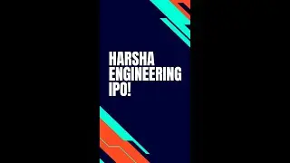 Harsha Engineering IPO🔥🔥 Apply or avoid?? #ipo #finance #investing #harshaengineersipo #ipomarket