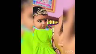 Little Butterfly 🦋#Vanshika_Sree @Apple 🍏🍎🍏🍎 Fly to the Sky!