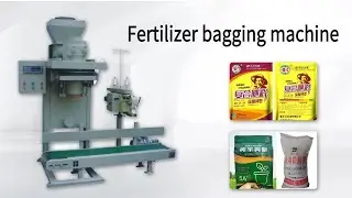 Fertilizer bagging machine