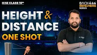 Height & Distance ICSE | Maths One Shot | Class 10 Board Exam Special Series | Punit Sir