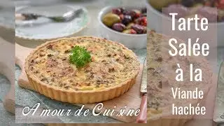 tarte salée à la viande hachée ou quiche à la viande hachée, recette ramadan 2019