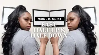 Beginner Friendly Instant Half Up and Down Hair Style | Sensationnel UD1