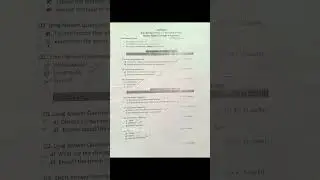 Abvmu B.S.c Nursing 1st Semester PYQP [Subject - Anatomy and Physiology][Psychology & Sociology]