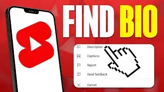 How To Find Bio In YouTube Shorts (EASY 2025)