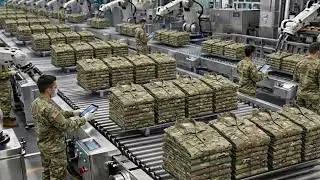 Inside the Factory Where Military Uniforms Are Made | Full ACU-OCP Process ✅