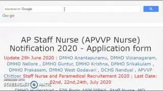 AP Andhrapardesh Staff Nurse Jobs apply offline pharmacist lab technician nurse jobs  AP TS