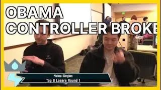 Obama controller broke (Level1_TV) | Smash Melee Highlights