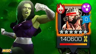 She-Hulk SMASHES 8.2 Weapon X Boss