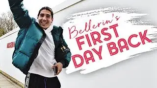 Hector Bellerin returns to Arsenal training centre