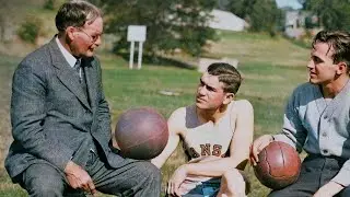 The First Basketball Game Ever