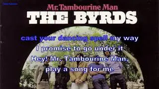 Byrds - Mr.  Tambourine Man (Instrumental, BV, Lyrics, Karaoke)
