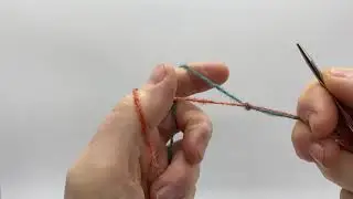 Two Color Long Tail Cast On
