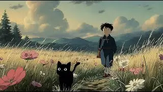 Comfort | A Boy and His Cat in Early Spring | Cozy Lofi Beats