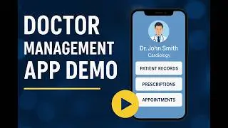 Doctor Management App Demo | Custom Clinic App for Patient Records, Prescriptions & Appointments |GM