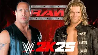 The Rock vs. Edge - WWE 2K25 - Xbox Series X
