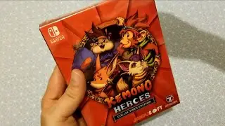 UNBOXING KEMONO HEROES COLLECTOR'S EDITION SWITCH