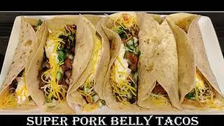 Super Pork Belly Tacos