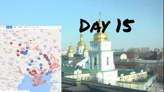 Russian Invasion of Ukraine: Day 15 live map #Ukraine #Livemap