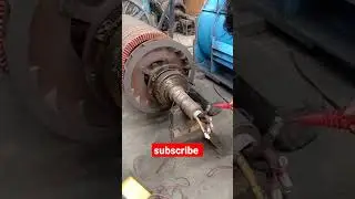 1500 hp slipring motor, stator & rotor megger value testing work
