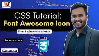 What is Icon in CSS? | How to Add Font Awesome Icons in Website | CSS Icons Tutorial