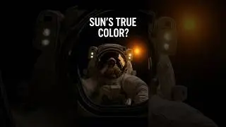 The Sun&rsquo;s True Color Will Shock You! 🌞 #shorts #space #science