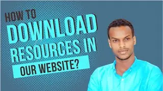 Baro Sida loola soo dego resources ka ku jira websitekeenna