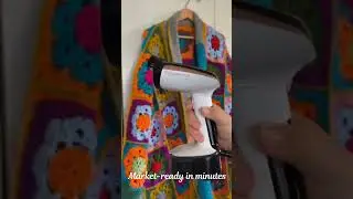Add water, press, and steam - ready in seconds.