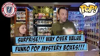 WAY OVER VALUE!! FUNKO POP MYSTERY BOXES!! 2 AD ICON GRAILS and a CHASE!