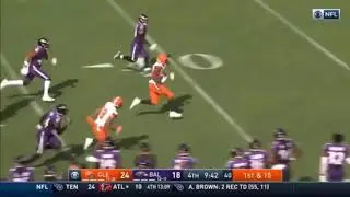 Nick Chubb long career touchdown runs