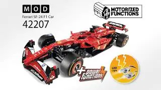 42207 Ferrari SF-24 F1 Car RC MOD for Power Function Motors