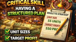 The Critical Skill Most Roulette Players Ignore (Planning, Units & Targets)