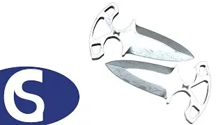 CS2 | Shadow Daggers Damascus Steel