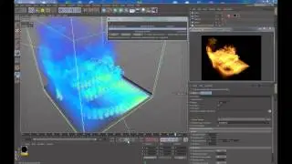 Урок CINEMA 4D TurbulenceFD Fluid Emitter обзор