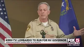 Sheriff Joe Lombardo confirms he's running for Nevada governor