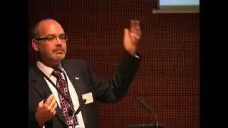 Charlie McMillan, SAMH, addresses the Trellis 6th Annual Conference
