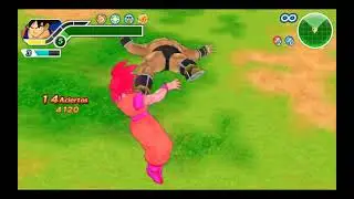 Jugando dragonball psp