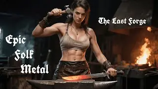 The Last Forge | Epic Blacksmith Folk Metal Tracks &bull; Deep Male Vocals &bull; Ritual Music for Focus
