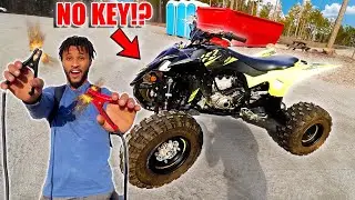 How To Hotwire A Quad With NO KEY!! (THIEFS DON'T WATCH THIS)