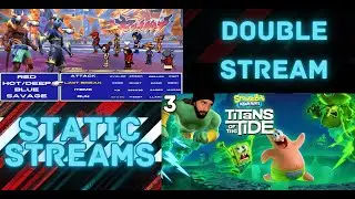 FF14 M10S Xtremes (Red Hot/Deep Blue) Savage! Then SpongeBob Titans of The Tide Part 3!