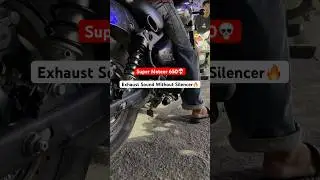 Super Meteor 650 Exhaust Sound Without Silencer🔥