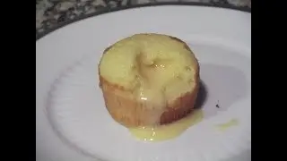 Coulant de chocolate blanco