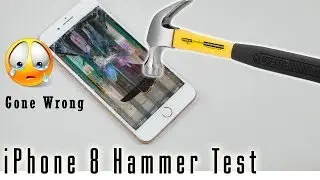 iPhone 8 Plus Drop test | Hammer Test | Knife Test