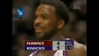 JAN 13 1998 Atlanta Hawks @ New York Knicks