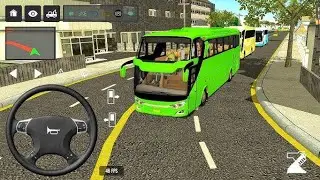 Euro Bus Driving Game PublicTransportation 2024 Indonesia BusSimulator Android Gameplay #86