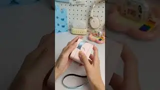 🎧Printing ribbon label & decorating my headphones with Phomemo P12#giftideas #handmade #labelmaker