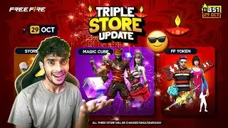 DIWALI: TRIPPLE STORE UPDATE 🪔 Free Fire MaX